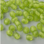Zdjęcie - Fire Polish Matte Olivine (M50230) 4mm
